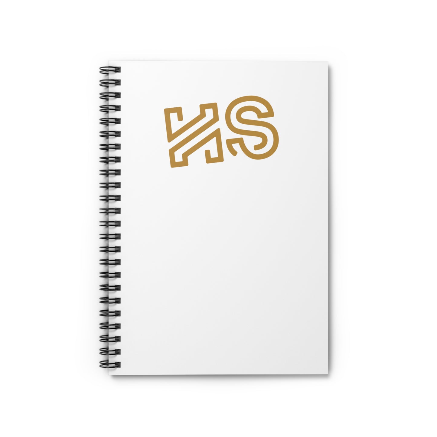 Hussle Emblem Spiral Notebook (Ruled Line)