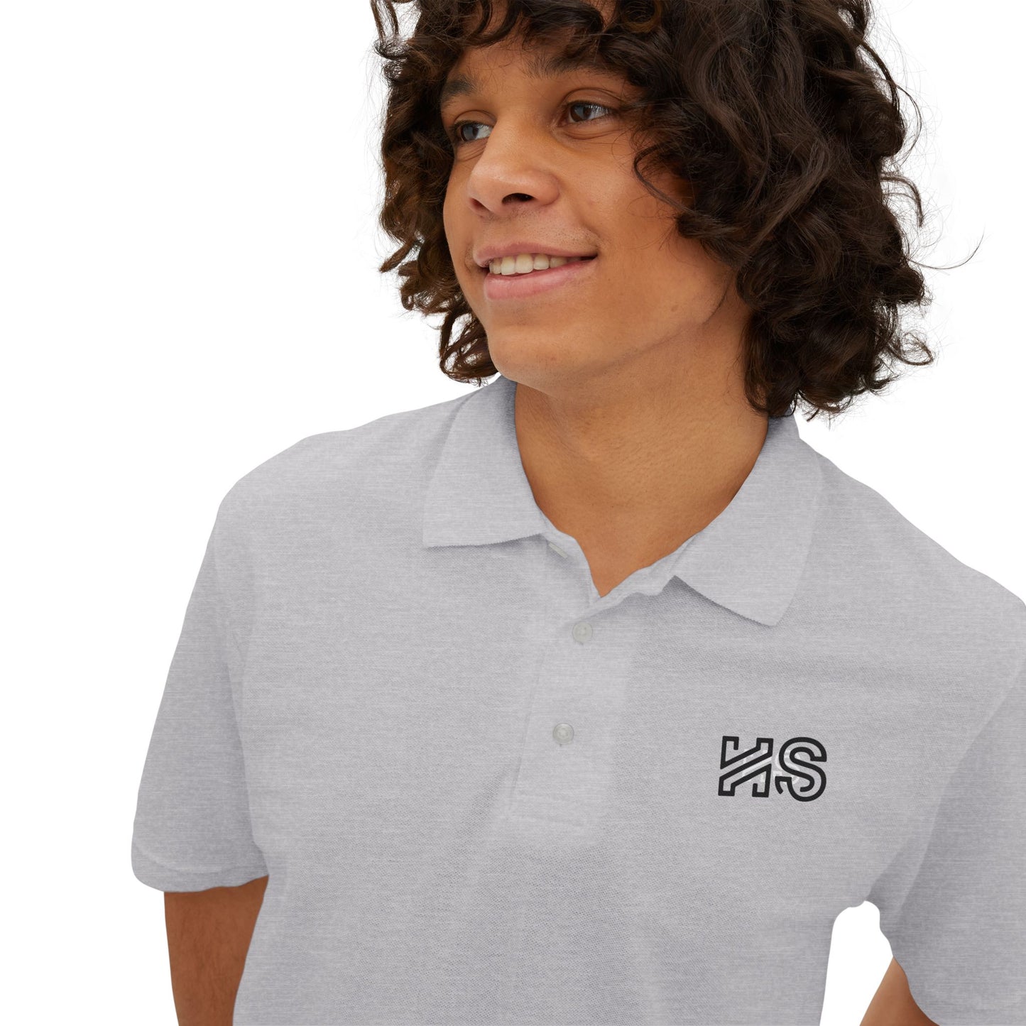 Hussle Emblem Piqué Polo