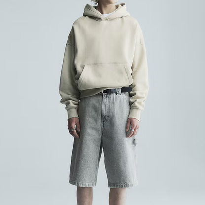 Hussle Varsity Essentials Boxy Fit Hoodie