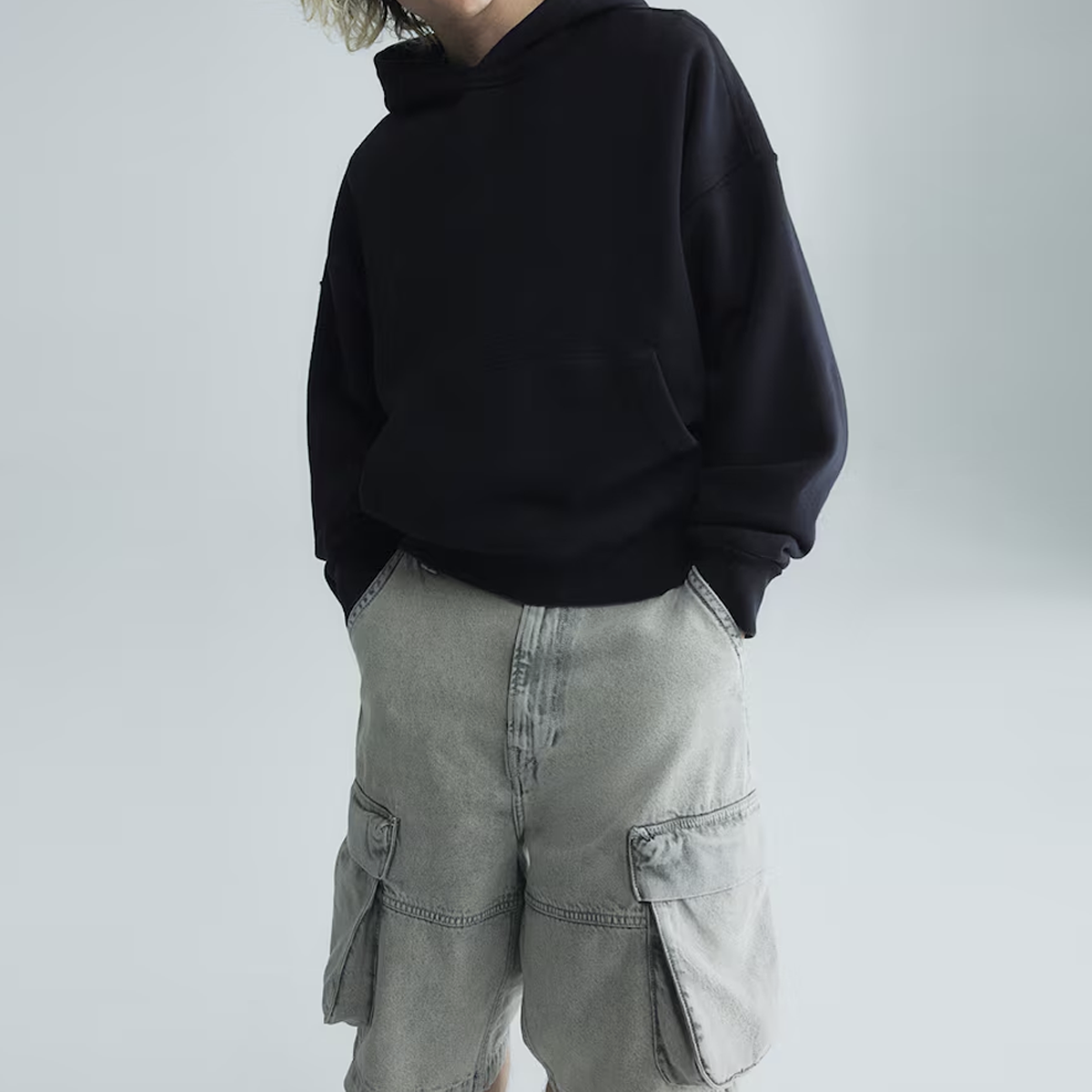 Hussle Varsity Essentials Boxy Fit Hoodie