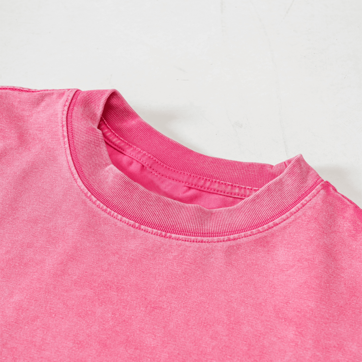 Hussle Varsity Essentials Loose-Fit Cropped Crewneck T-Shirt