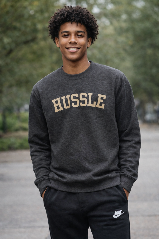 Hussle Varsity Sweatshirt