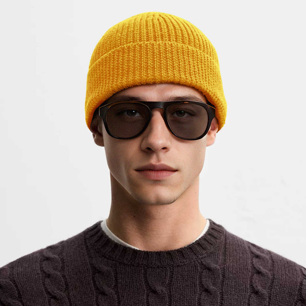 Hussle Thick Knit Beanie