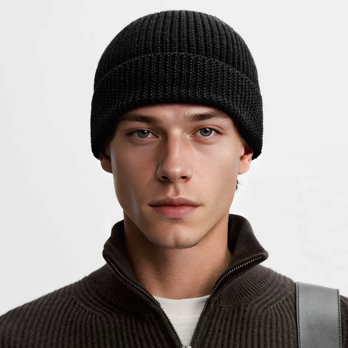 Hussle Thick Knit Beanie