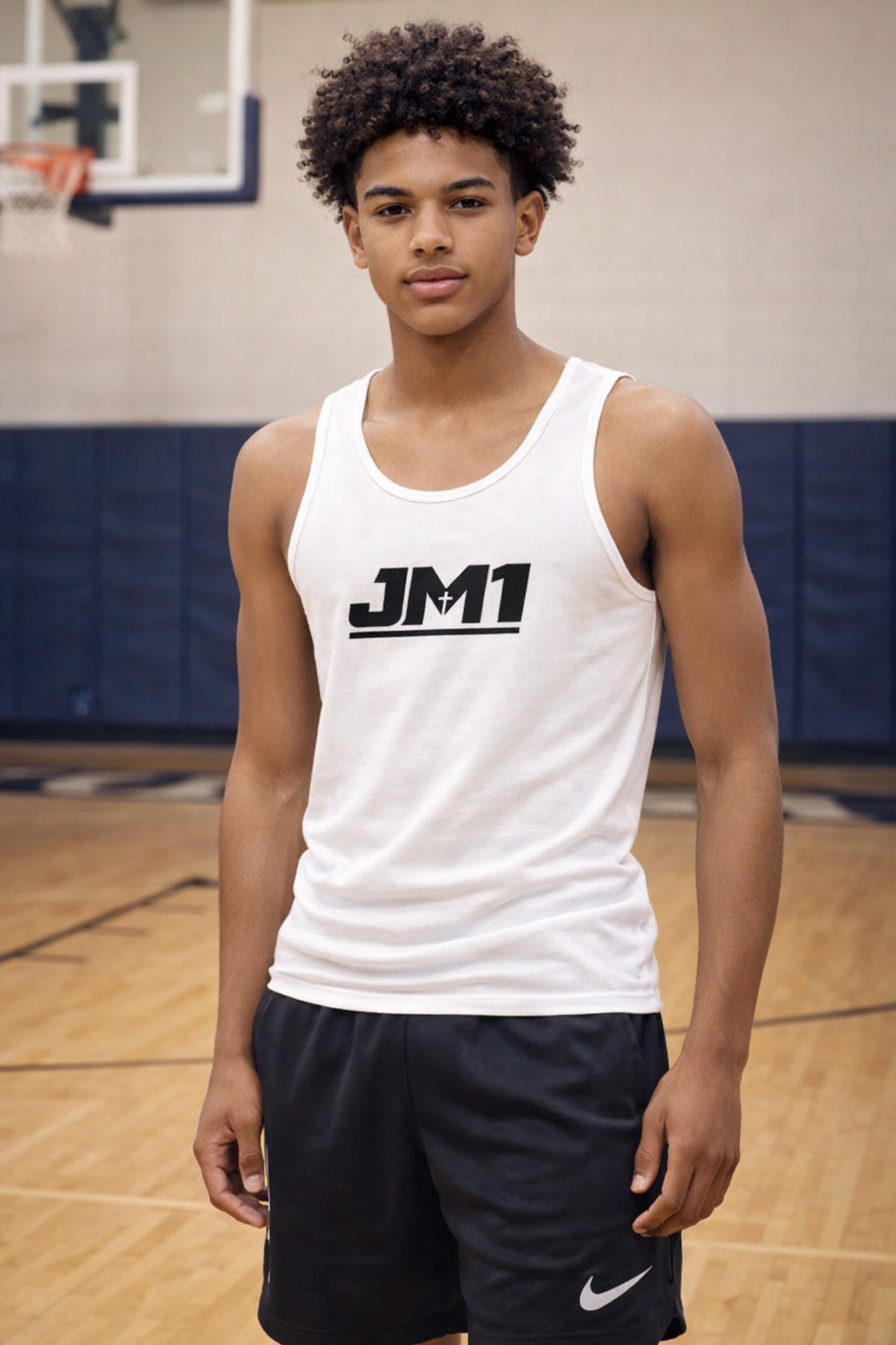 JM1 Collection Men's Tank Top (Black Logo)