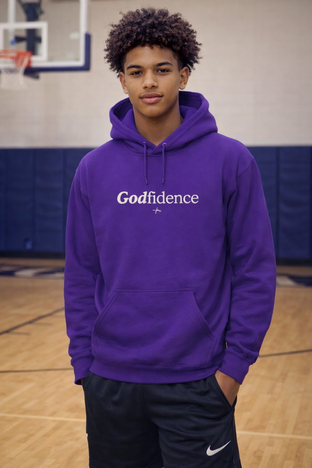 JM Godfidence Unisex Embroidered Hoodie